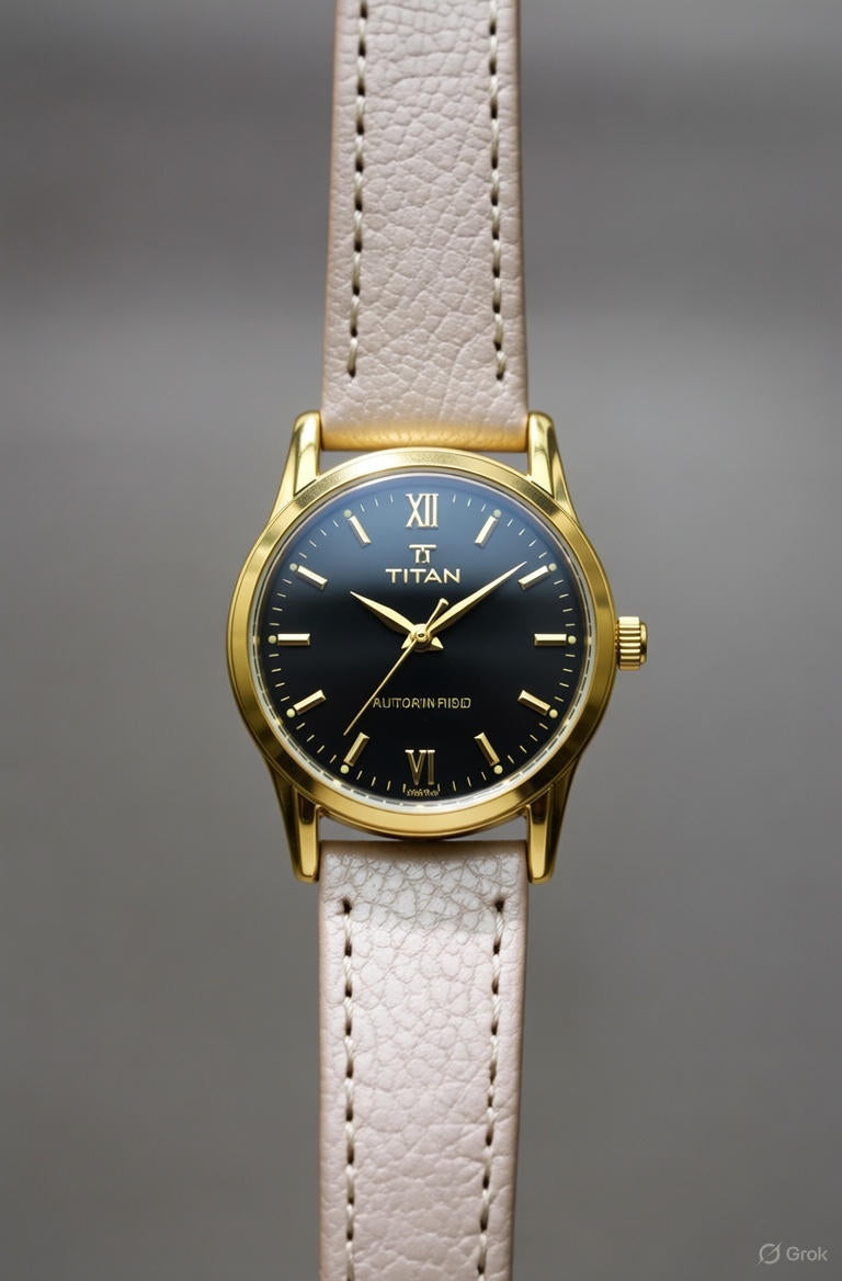 Premium Imported Classic Watch – Pure Aigner Leather Strap & Japanese Quartz Movement