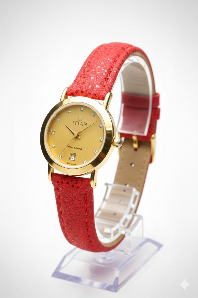 Premium Imported Classic Watch – Pure Aigner Leather Strap & Japanese Quartz Movement