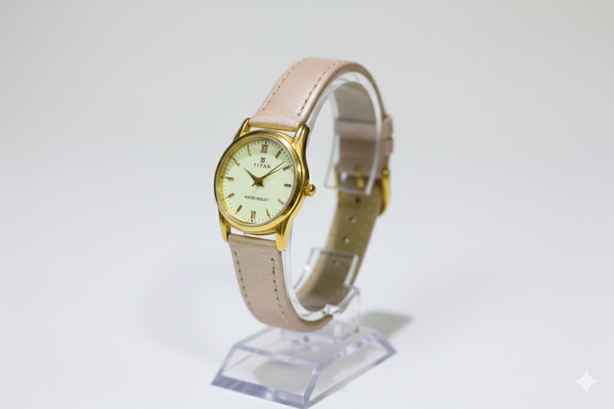 Premium Imported Classic Watch – Pure Aigner Leather Strap & Japanese Quartz Movement