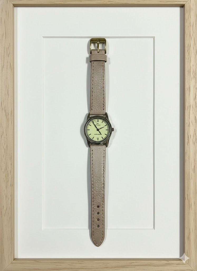 Premium Imported Classic Watch – Pure Aigner Leather Strap & Japanese Quartz Movement