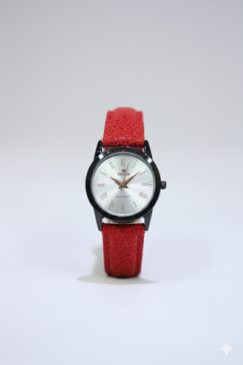 Premium Imported Classic Watch – Pure Aigner Leather Strap & Japanese Quartz Movement