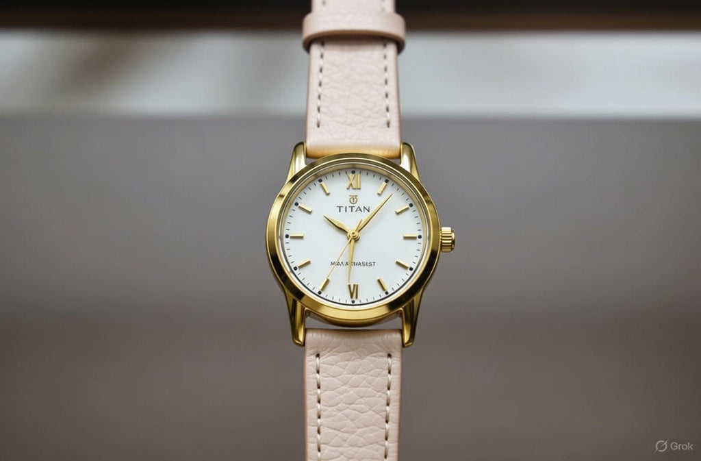 Premium Imported Classic Watch – Pure Aigner Leather Strap & Japanese Quartz Movement