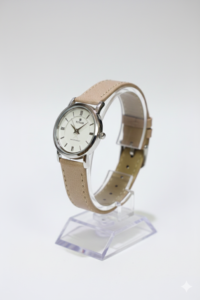 Premium Imported Classic Watch – Pure Aigner Leather Strap & Japanese Quartz Movement