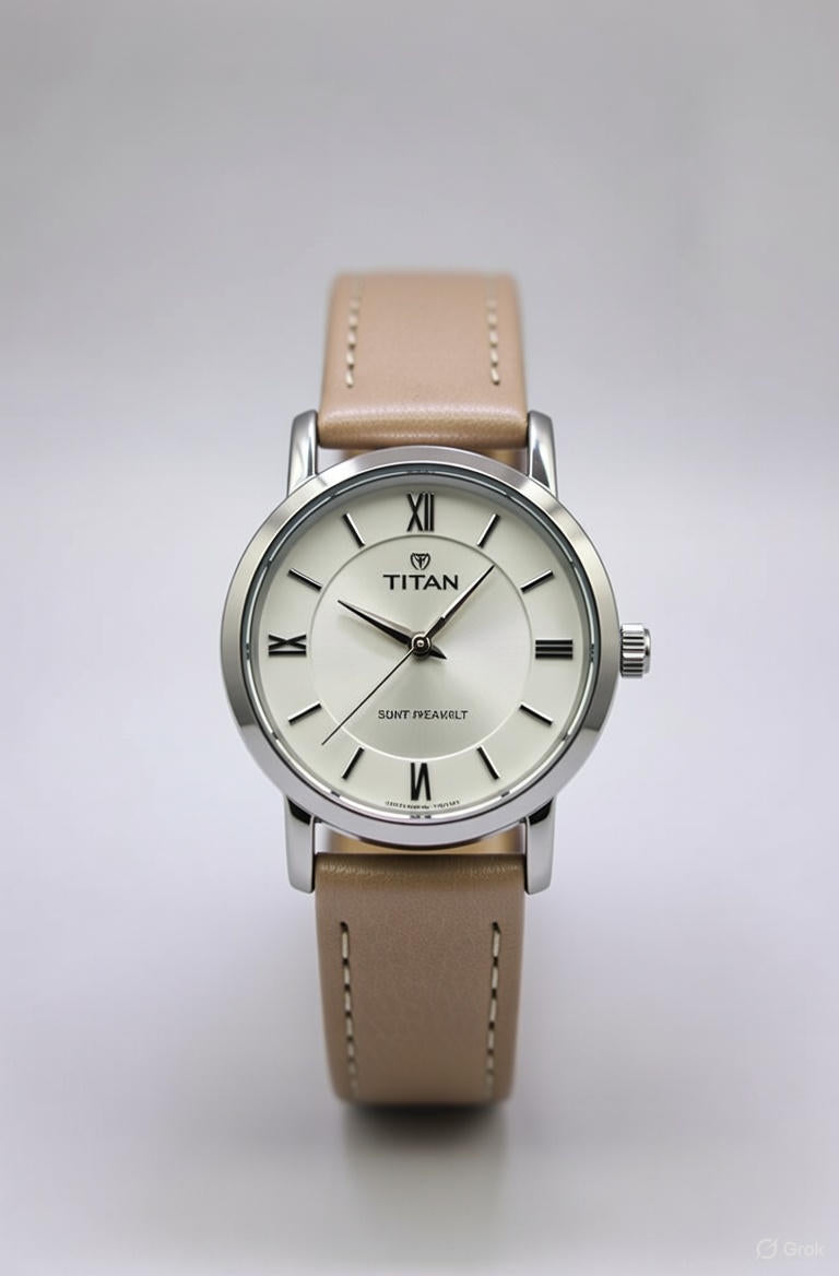 Premium Imported Classic Watch – Pure Aigner Leather Strap & Japanese Quartz Movement