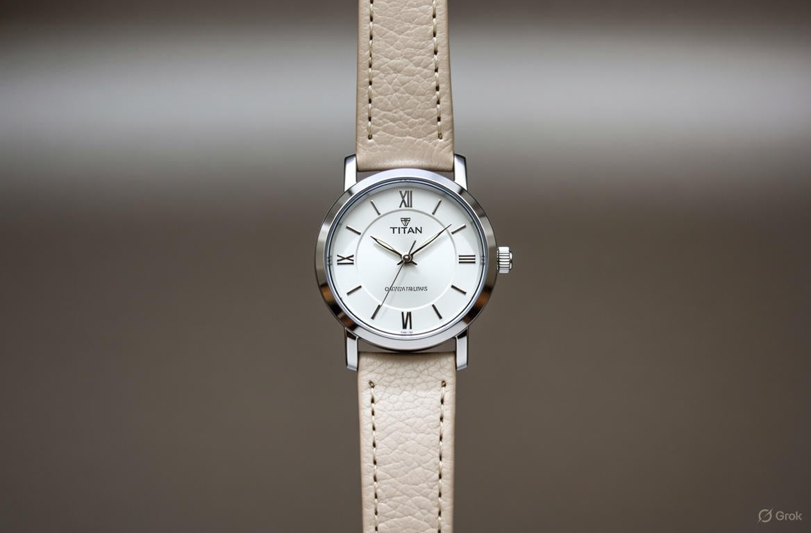 Premium Imported Classic Watch – Pure Aigner Leather Strap & Japanese Quartz Movement