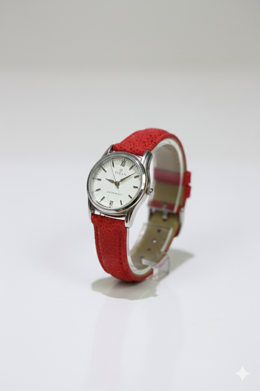 Premium Imported Classic Watch – Pure Aigner Leather Strap & Japanese Quartz Movement