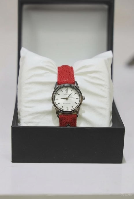 Premium Imported Classic Watch – Pure Aigner Leather Strap & Japanese Quartz Movement